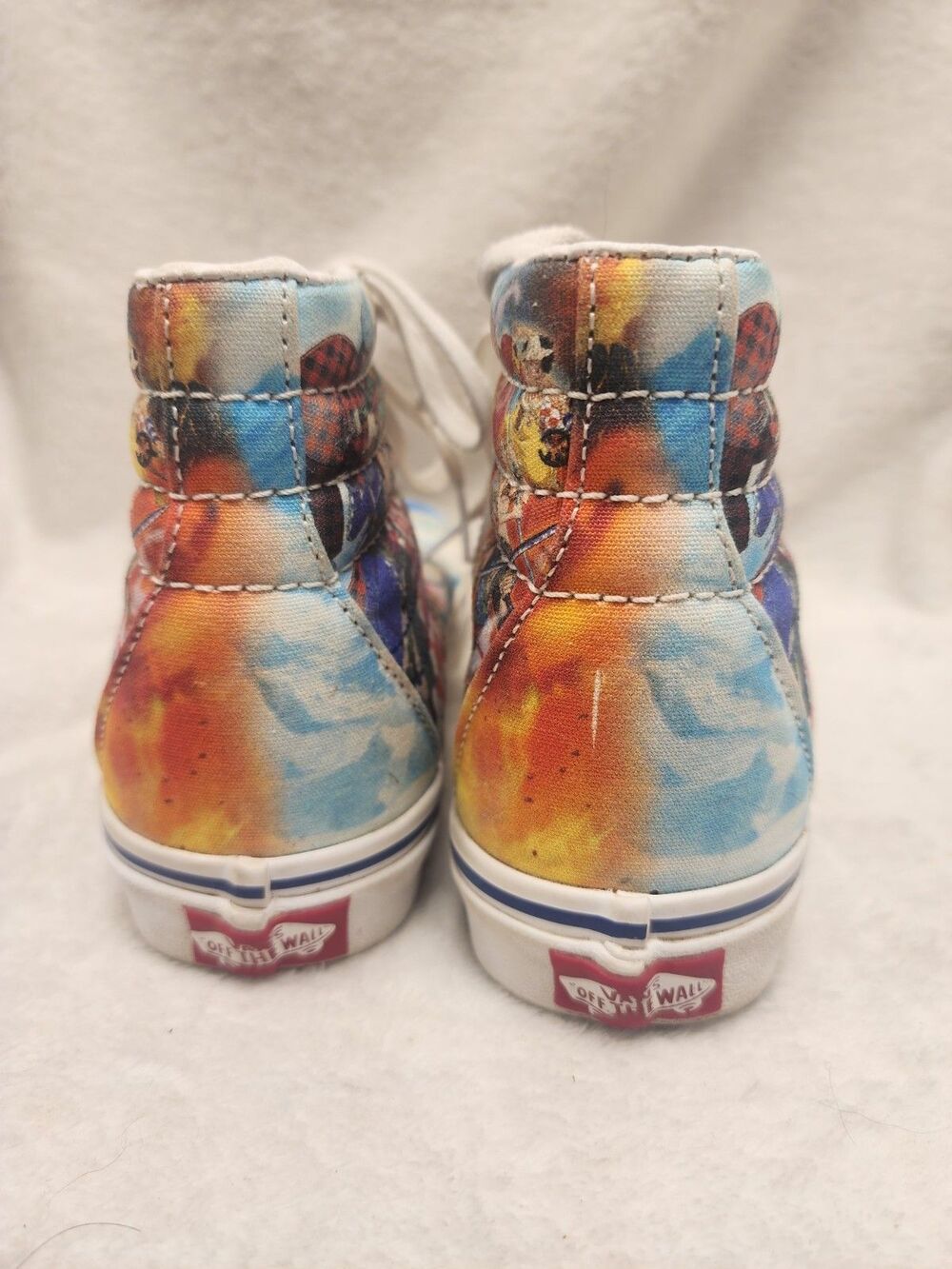 Custom Vans Sk8-Hi One Piece Anime Shoes Hand Painted Sneakers Women 5 - Picture 3 of 9